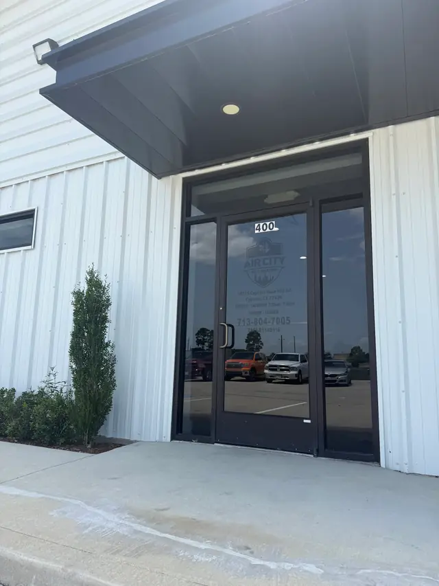 Air City AC and Heating office at unit 400 on Cypress Rose Hill Road